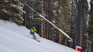 Breckenridge Ski Resort Peak 9 Colorado 1232022 [upl. by Kohler]