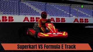 Superkart VS A Formula E Track [upl. by Beck]