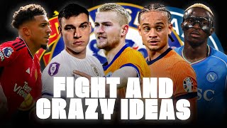 🚨 BIG FIGHT OSI CHELSEAXAVI SIMONS SANCHO DE LIGT UGARTE AND MORE [upl. by Aneres]