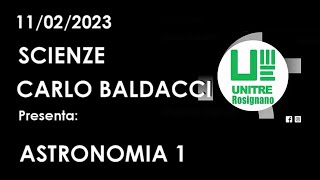 Carlo Baldacci  Astronoma come è nato luniverso Big Bang  1 [upl. by Aihsia]