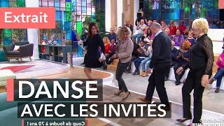 Faustine Bollaert prend un cours de danse [upl. by Nyledam181]