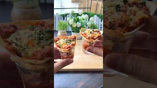 shorts Schezwan Pav Bhaji Cups easyrecipes ashortaday [upl. by Noslen]