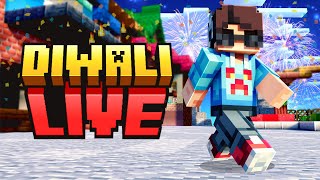 Diwali Special Minecraft Hive Live Hindi [upl. by Enimsaj]