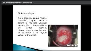 GINECOLOGIA III  CERVICITIS [upl. by Nautna770]