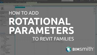 How to Add Rotational Parameters to Nested Geometry in Revit Families  BIMsmith Revit Tips [upl. by Nurse]