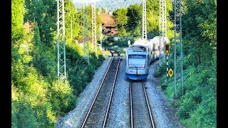 Außergewöhnlicher BÜ mitten in Holzkirchen Oberbayern [upl. by Anders]