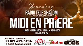 Midi En Priere  Vendredi 05 Juillet 2024  RADIO TELE SHALOM LIVE GODCONNECTION [upl. by Fisoi]