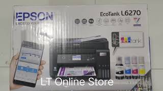 Epson EcoTank L6270 A4 WiFi Duplex AllinOne Ink Tank Printer epson printer [upl. by Konstantin]