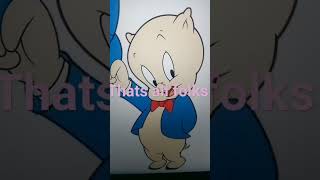 thats all folks porky pig [upl. by Nylodnew]