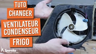 Comment changer le ventilateur du condenseur dun frigo américain [upl. by Notlehs608]