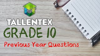 Grade 10 TALLENTEX  ALLEN  Selected Previous Year Questions  Science  Maths  Mental Ability [upl. by Samy140]