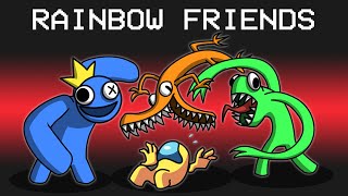 RAINBOW FRIENDS Mod in Among Us [upl. by Fredia]