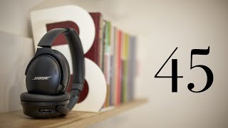 Bose QC45  CISZA i KOMFORT na pierwszym planie  Recenzja [upl. by Strang287]