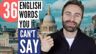 36 English Words You Cant Say Correctly [upl. by Stoneman]