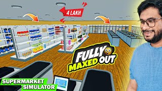 Invest quot400000 Dollerquot Fully Maxed Out Supermarket  Supermarket Simulator 20 [upl. by Sillig]