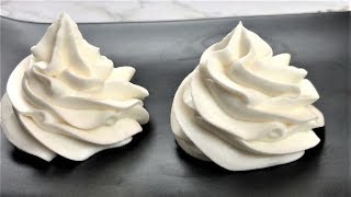 How to Make Perfect Whipped Cream Frosting  Stabilized Easy To Make For Beginners  Easy Icing [upl. by Anaiviv91]