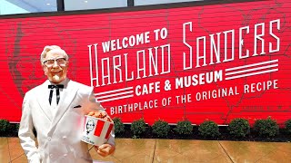 COLONEL SANDERS Museum amp BIRTHPLACE OF KENTUCKY FRIED CHICKEN KFC [upl. by Tann243]