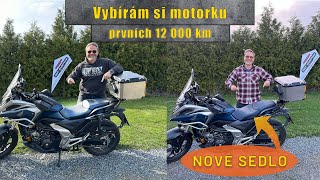 Nové sedlo a zkušenosti s Hondou po 12 000 km [upl. by Moffitt]