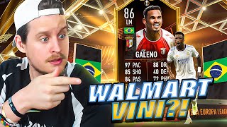 The WALMART Vini Jr 86 TOTGS Galeno Review FIFA 22 Ultimate Team [upl. by Novyat]