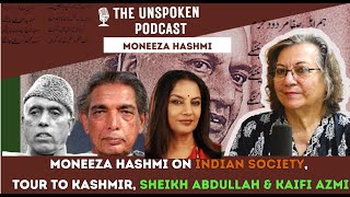 Moneeza Hashmi on Indian Society Tour to Kashmir Sheikh Abdullah and Kaifi Azmi [upl. by Avon808]