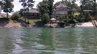 Lake Lanier Georgia Lakefront Homes as viewed from the water shorts [upl. by Ecidnak]