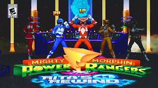 Mighty Morphin Power Rangers Rita’s Rewind remixes 90’s arcade games out December 10 [upl. by Nytsrik996]