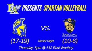 Volleyball EA vs Episcopal [upl. by Loggins]