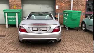 AMG SLK55 X Pipe R172 CKS Performance [upl. by Reynard]