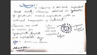 Niosomes as a drug carrier system  Method of preparation of niosomes  Applications of noisomes [upl. by Zailer]