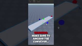 How To Create A Conveyor Belt Script In Roblox Studio [upl. by Barthelemy]