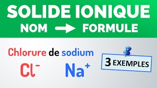 Comment déterminer la FORMULE dun COMPOSÉ IONIQUE   PhysiqueChimie [upl. by Elsworth118]