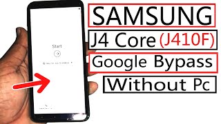 Samsung j4 Core Frp Bypass J410F Google Account Bypass Without Pc 2023 New Method 100Working [upl. by Nho]