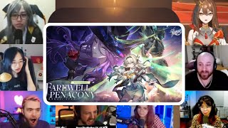 Honkai Star Rail Version 23 Trailer quotFarwell Penaconyquot MashUp Reaction [upl. by Asilanna]