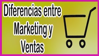 DIFERENCIAS entre MARKETING👩‍💻 y VENTAS📊 l BIEN EXPLICADO 🤝 [upl. by Onairpic]