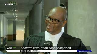 Kodwa Corruption Case  Court postpones case to 21 August [upl. by Niawat]