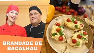 COMO FAZER BRANDADE DE BACALHAU RECEITA PARA PÁSCOA APRENDA EM MENOS DE UM MINUTO [upl. by Nicole]