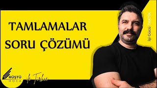 Tamlamalar  SORU ÇÖZÜMÜ  RÜŞTÜ HOCA [upl. by Cody]