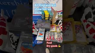 All England Koi Show 2024 koi koifish carp Queni koi Kenko koi food [upl. by Pierpont262]