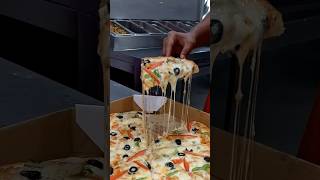 Tikka pizza 🍕 large making [upl. by Ping]