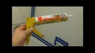 EZ CAULKING TRICK  perfect straight lines [upl. by Eimilb960]