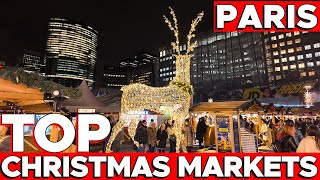 Experience the MAGIC of Paris Best Christmas Markets [upl. by Wahl]