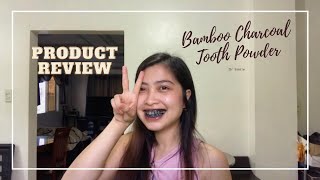 Bamboo Charcoal Tooth Powder  How to Whiten Your Teeth 😬 [upl. by Napoleon920]