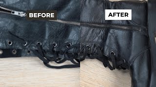 DIY Easy Leather Repair Solution  Bring Your Leather Back to Life in Minutes [upl. by Ninnette807]