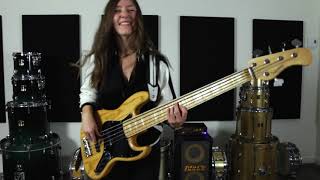 JEWELZ  Anderson Paak bass cover  Gabrielle Gélinas [upl. by Dray]