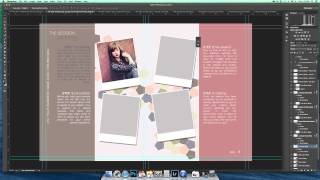 Photoshop Tutorial Magazine Template [upl. by Nelaf]