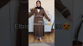 200₺ye Tesettür Elbiseler Aldım 😍 Sizin Favoriniz Hangisi Oldu hijabfashion kombin [upl. by Prussian898]