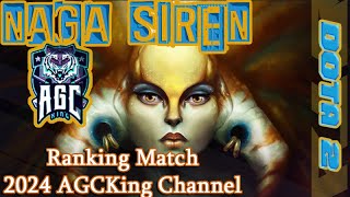 Dota 2  Naga Siren Ranking Match 2024 14855CP [upl. by Bullock492]