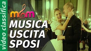 MUSICA per luscita degli sposi le canzoni più richieste per il MATRIMONIO CIVILE [upl. by Hermann437]