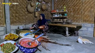 menu buka puasaes buah nata de coco trancam bakwan jagungmasakan desa [upl. by Benton51]