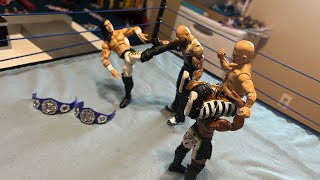 MSK Vs Gallows amp Hornswoggle TAG TEAM TITLES CCW Live [upl. by Ahtamat913]